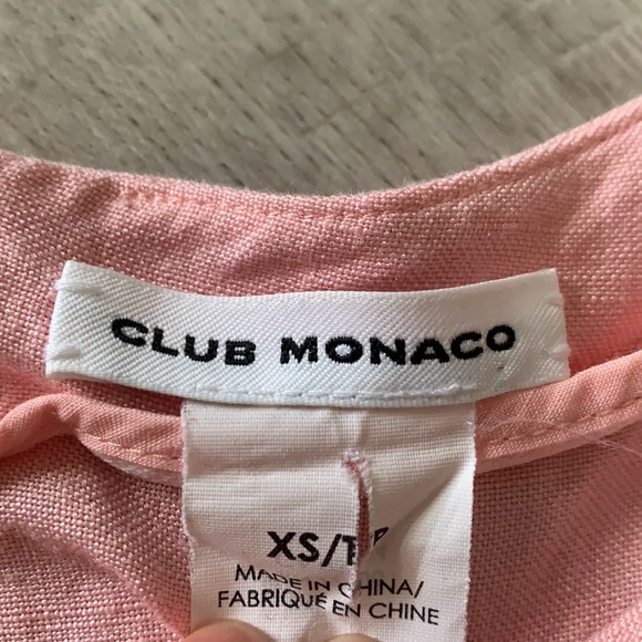 CLUB MONACO Frill Top - Picture 5 of 5